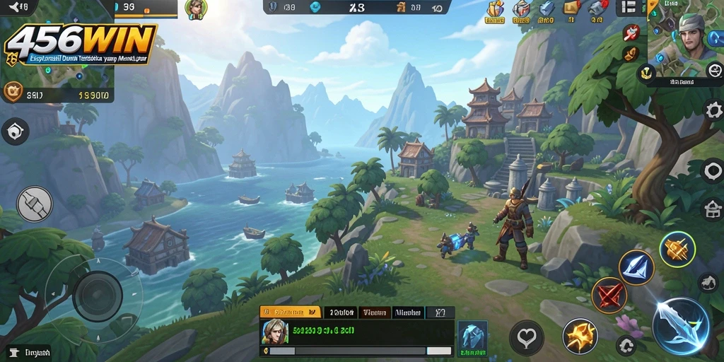 Gameplay Open World di 456WIN yang mengesankan.