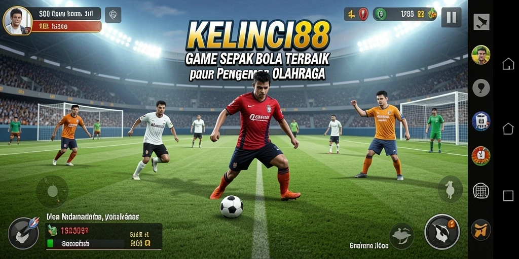 Screenshot utama KELINCI88 menampilkan pertandingan seru dengan grafis yang menarik.