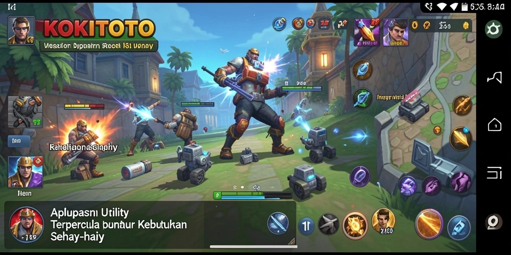 Tampilan antarmuka KOKITOTO yang sederhana dan efisien.