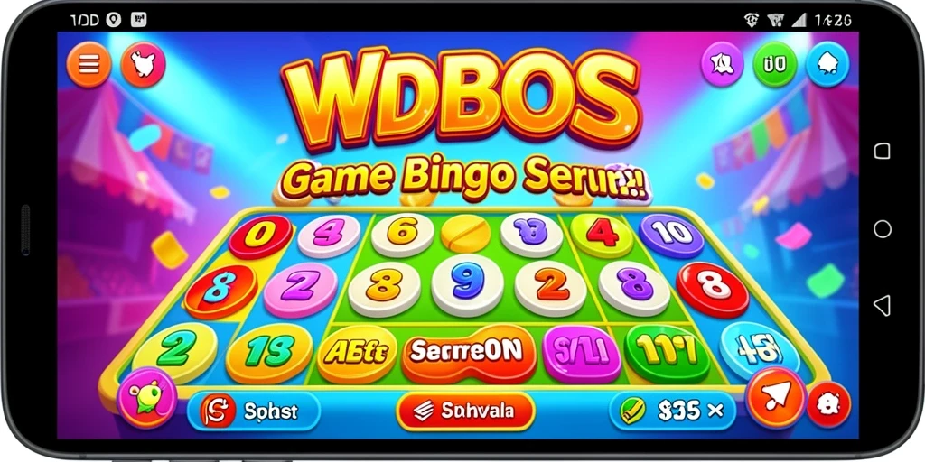 Tampilan gameplay seru dan interaktif di WDBOS Bingo.